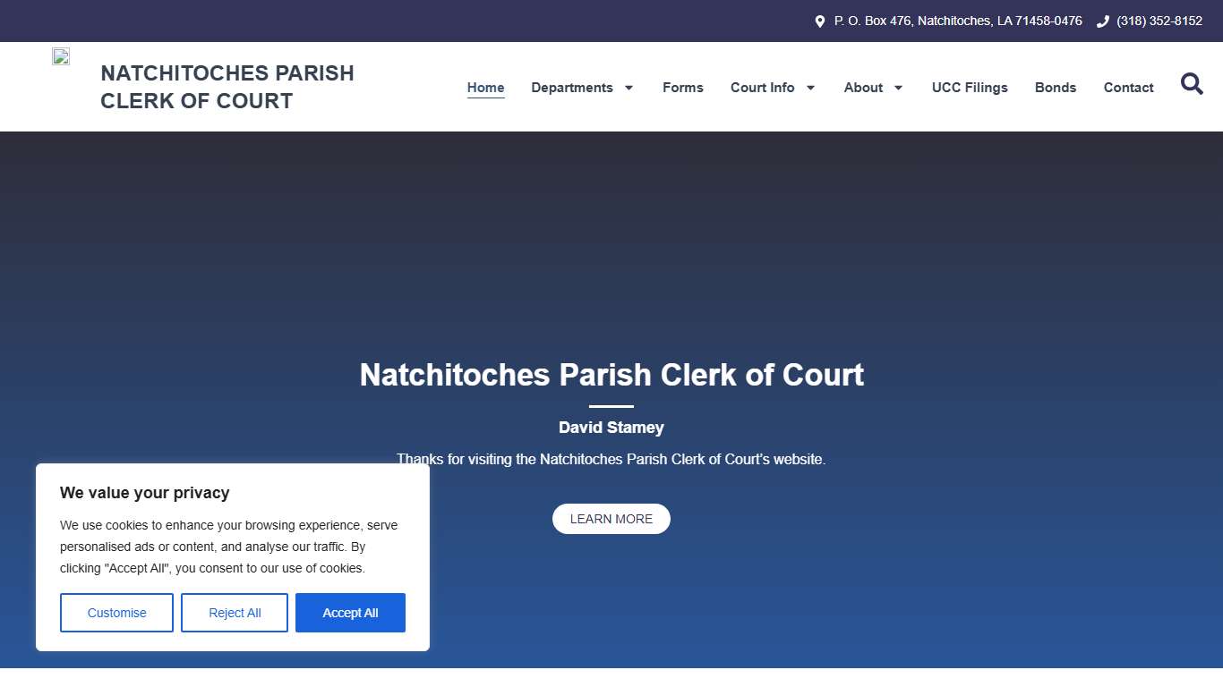 Home - Natchitoches Parish Clerk of Court